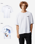 G West Mens Oversized Fish Lifestyle T Shirt