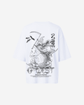 G West Womens Oversized Gratitude Reaper Tee