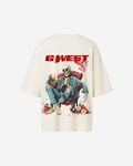G West Womens Oversized Happy Hour T Shirt