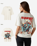 G West Womens Oversized Happy Hour T Shirt