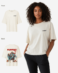 G West Womens Oversized Happy Hour T Shirt