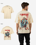 G West Mens Oversized Happy Hour T Shirt