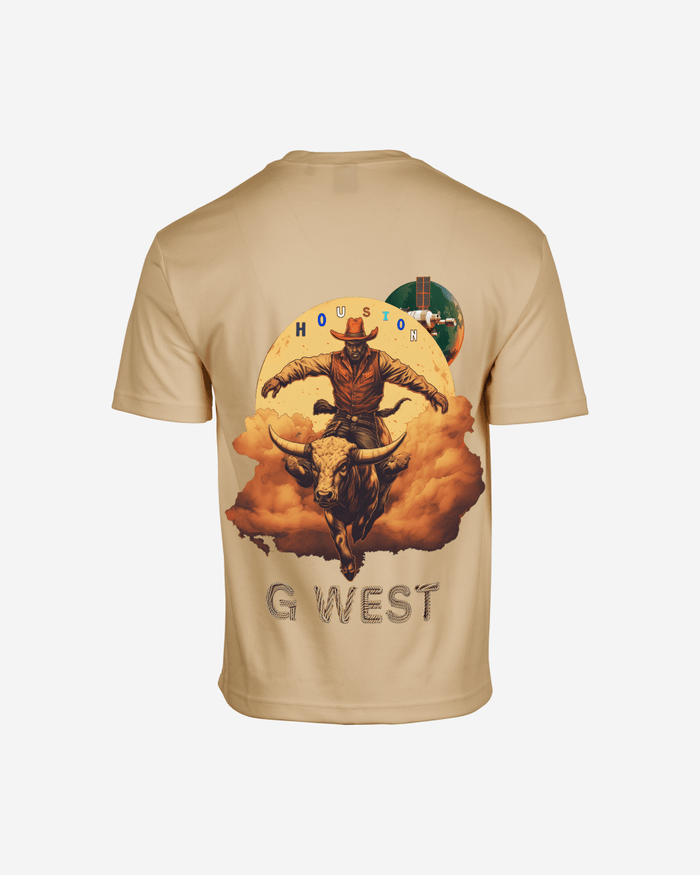 G West Oversized Houston Rodeo T-Shirt Mens