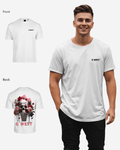 G West Mens Oversized Ice Cream Skull Tee