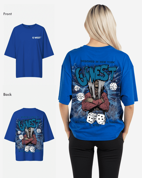 G West Womens Oversized Imagine Of Imagination Tee