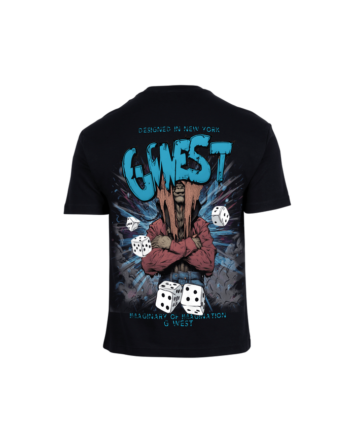 G West Mens Oversized Imagine Of Imagination Tee