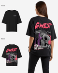 G West Womens Oversized Jams Of The Undead Tee