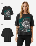 G West Womens Oversized King Of Chaos T Shirt