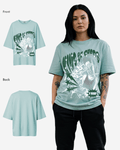 G West Womens Oversized King Of Chaos T Shirt