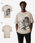 G West Mens Oversized King Of Chaos T Shirt