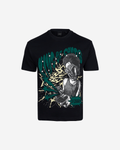 G West Mens Oversized King Of Chaos T Shirt