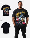 G West Mens Oversized King Of Chaos T Shirt