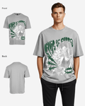 G West Mens Oversized King Of Chaos T Shirt