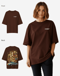 G West Womens Oversized La Culture Tee