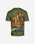 G West Oversized La Culture T-Shirt Mens