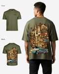 G West Oversized La Culture T-Shirt Mens