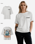 G West Womens Oversized Library T Shirt