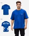 G West Mens Oversized New York Arch Logo Tee Gwdtfl9053 - 2 Colors