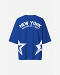 G West Womens Oversized New York Arch Logo Tee