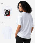 G West Womens Oversized Old World Wide Star T Shirt