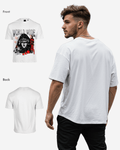 G West Mens Oversized Old World Wide Star T Shirt