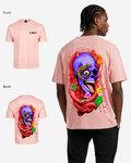 G WEST OVERSIZED PREMIUM SNAKE SKULL T-SHIRT Mens