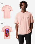 G WEST OVERSIZED PREMIUM SNAKE SKULL T-SHIRT Mens