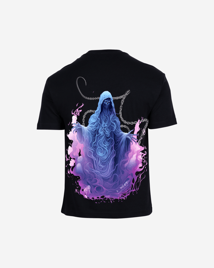 G West Mens Oversized Purple Reaper Tee