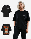 G West Womens Oversized Retro Pc T-Shirt