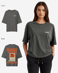 G West Womens Oversized Retro Pc T-Shirt