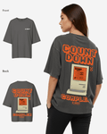 G West Womens Oversized Retro Pc T-Shirt