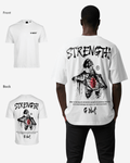 G West Oversized Ripping Skeleton T-Shirt Mens
