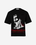 G West Oversized Sinner Black T-Shirt Mens