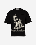 G West Oversized Sinner Black T-Shirt Mens