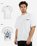 G West Mens Oversized Skull Tee