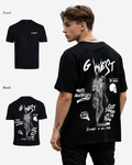 G West Mens Oversized Smoke Skeleton Tee