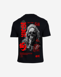 G West Oversized Smoke Skull T-Shirt Mens
