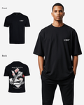 G West Oversized Spade Of Sharks T Shirt Mens