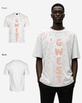 G West Mens Oversized Splatter Tee