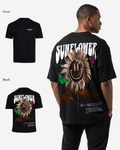 G West Mens Oversized Sunflower Life Style T Shirt