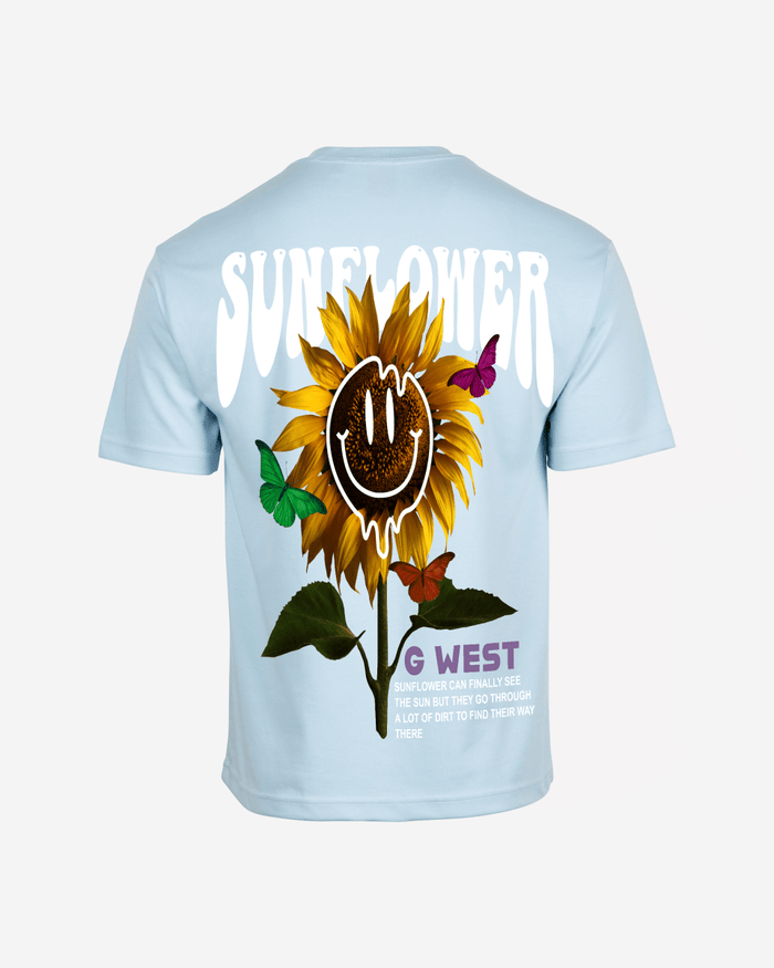 G West Oversized Sunflower T-Shirt Mens