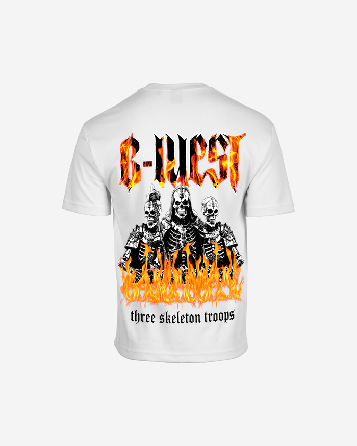 G West Oversized Tri Skeleton T-Shirt Mens