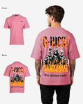 G West Oversized Tri Skeleton T-Shirt Mens