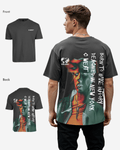 G West Mens Oversized World Wide Chain Tee