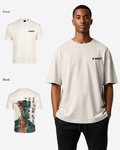 G West Mens Oversized World Wide Chain Tee