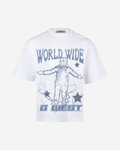 G West Oversized World Wide Star T Shirt Mens