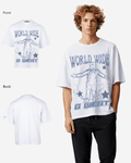G West Oversized World Wide Star T Shirt Mens
