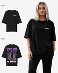 G West Womens Oversized World Wide Star Tee