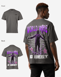 G West Mens Oversized World Wide Star Tee