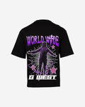G West Mens Oversized World Wide Star Tee